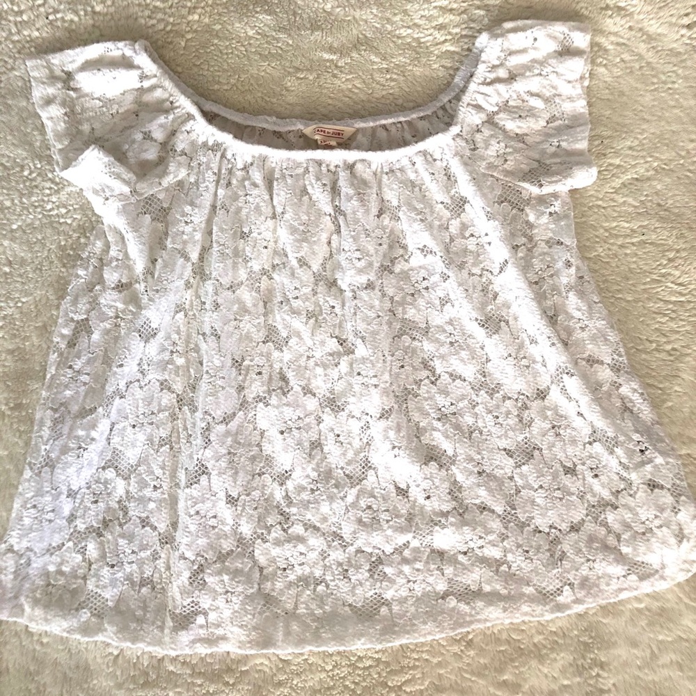 off the shoulder shirt